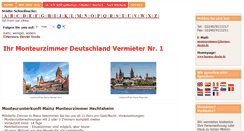 Desktop Screenshot of mainz-monteurzimmer.de